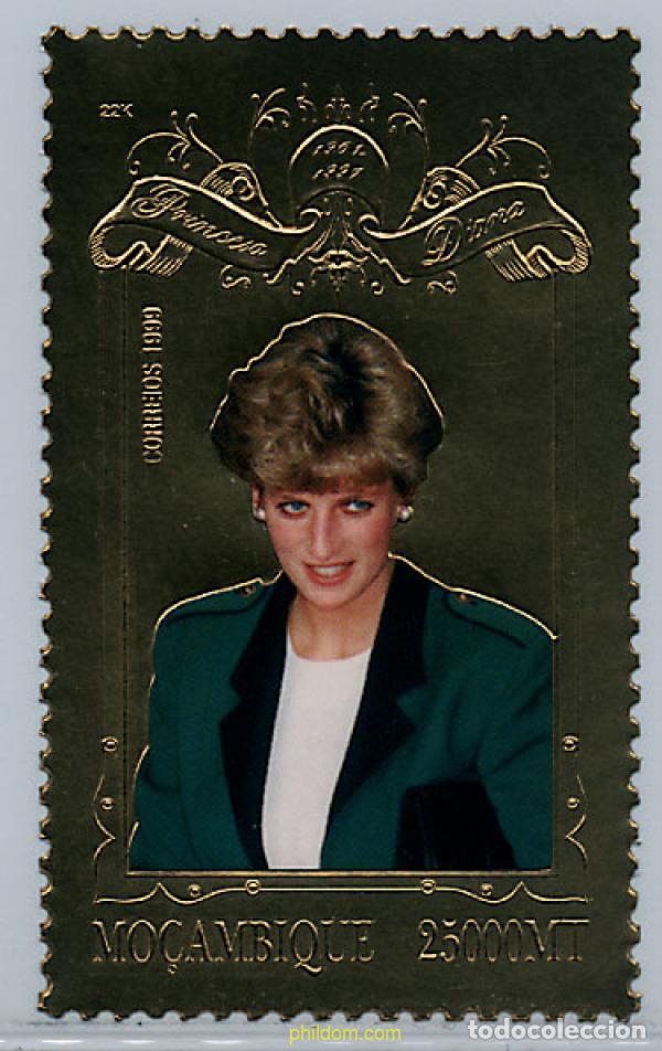 Sellos: 137639 MNH MOZAMBIQUE 1999 HOMENAJE A LA PRINCESA DIANA DE GALES
