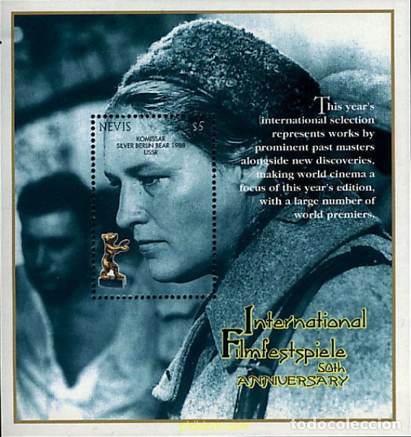 Sellos: 69159 MNH NEVIS 2000 50 ANIVERSARIO DEL FESTIVAL DE CINE DE BERLIN