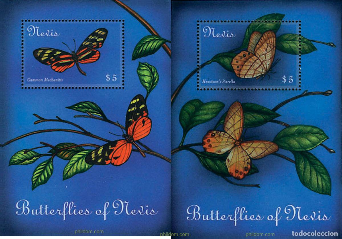 Sellos: 77920 MNH NEVIS 2000 MARIPOSAS DE NEVIS