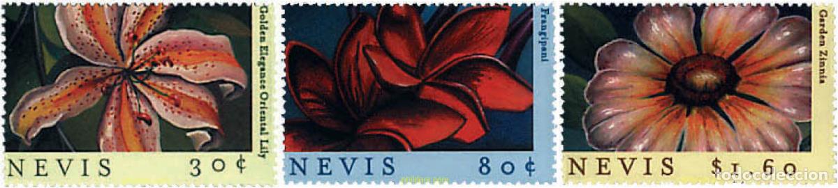 Sellos: 94627 MNH NEVIS 2000 FLORES DEL CARIBE