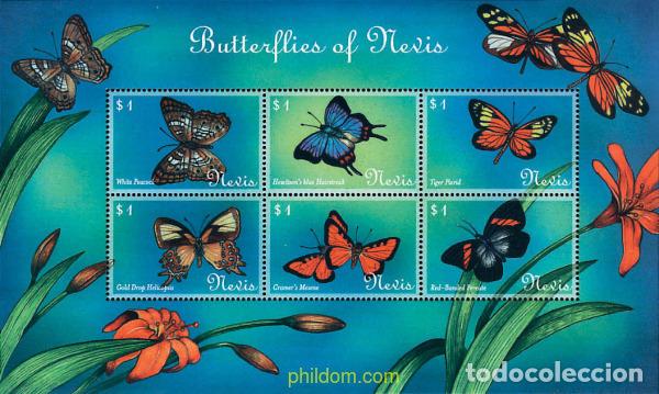 Sellos: 253964 MNH NEVIS 2000 MARIPOSAS DE NEVIS