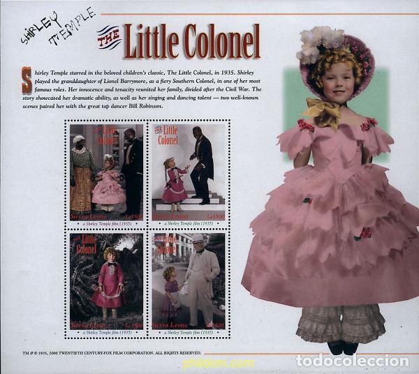 Sellos: 151341 MNH SIERRA LEONA 2000 SHIRLEY TEMPLE