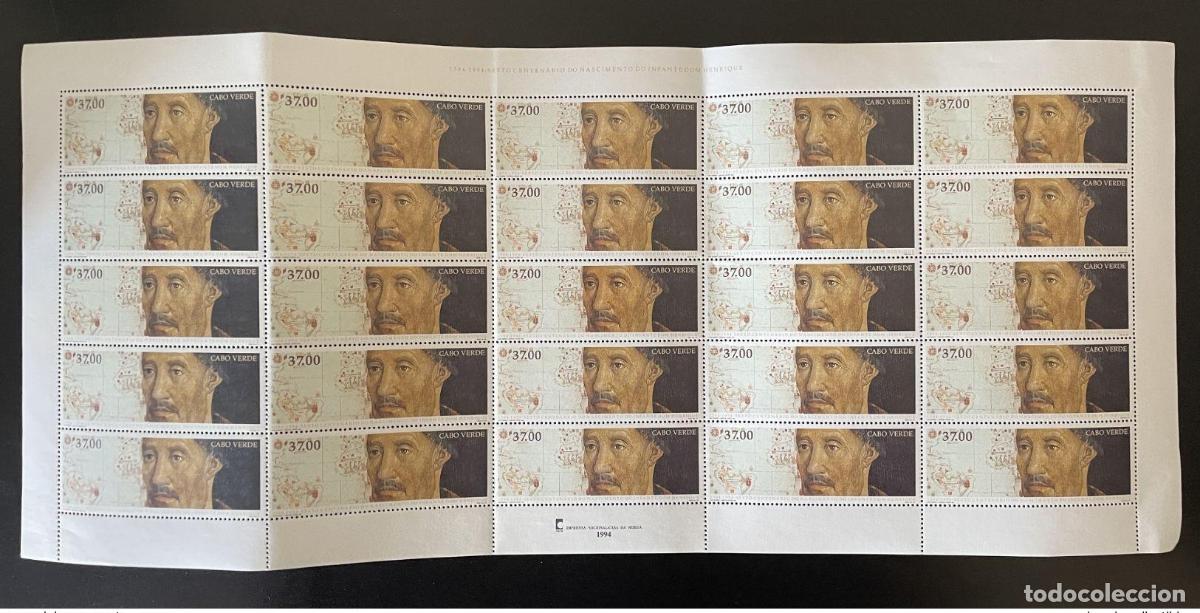 Sellos: Junta de Cabo Verde 1994 25x Mi. 671 Infante D. Henrique Ediciones conjuntas