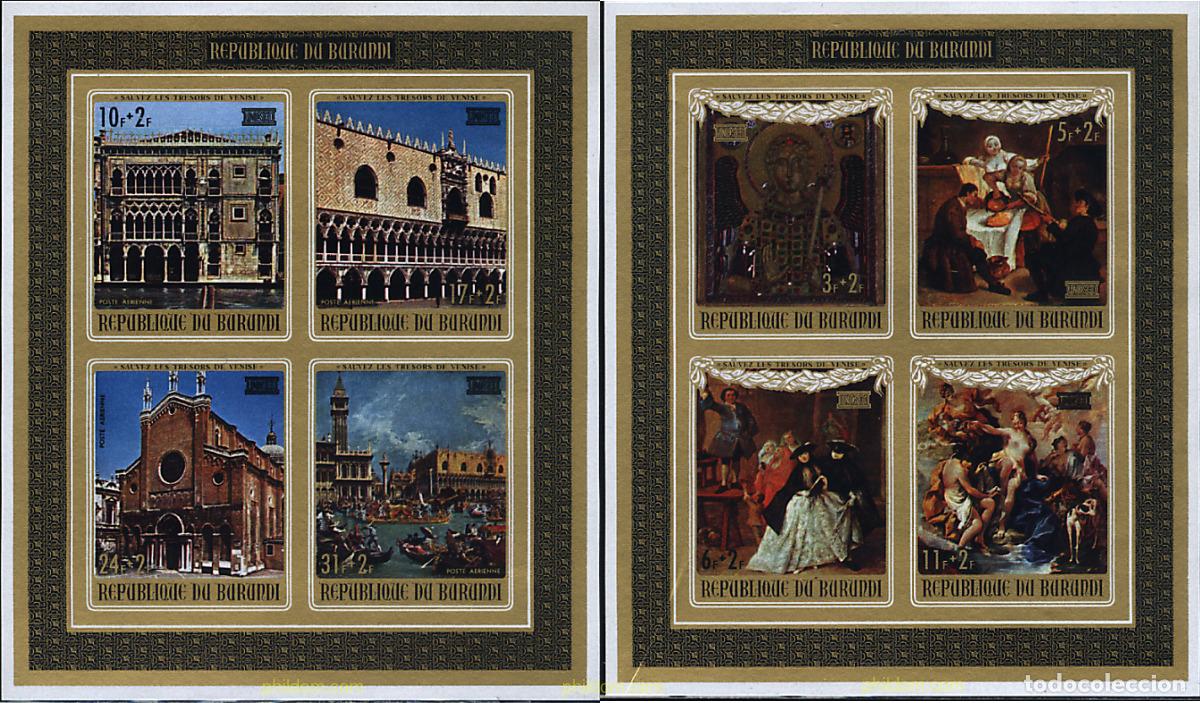 Sellos: 14343 MNH BURUNDI 1971 ACCION DE LA UNESCO
