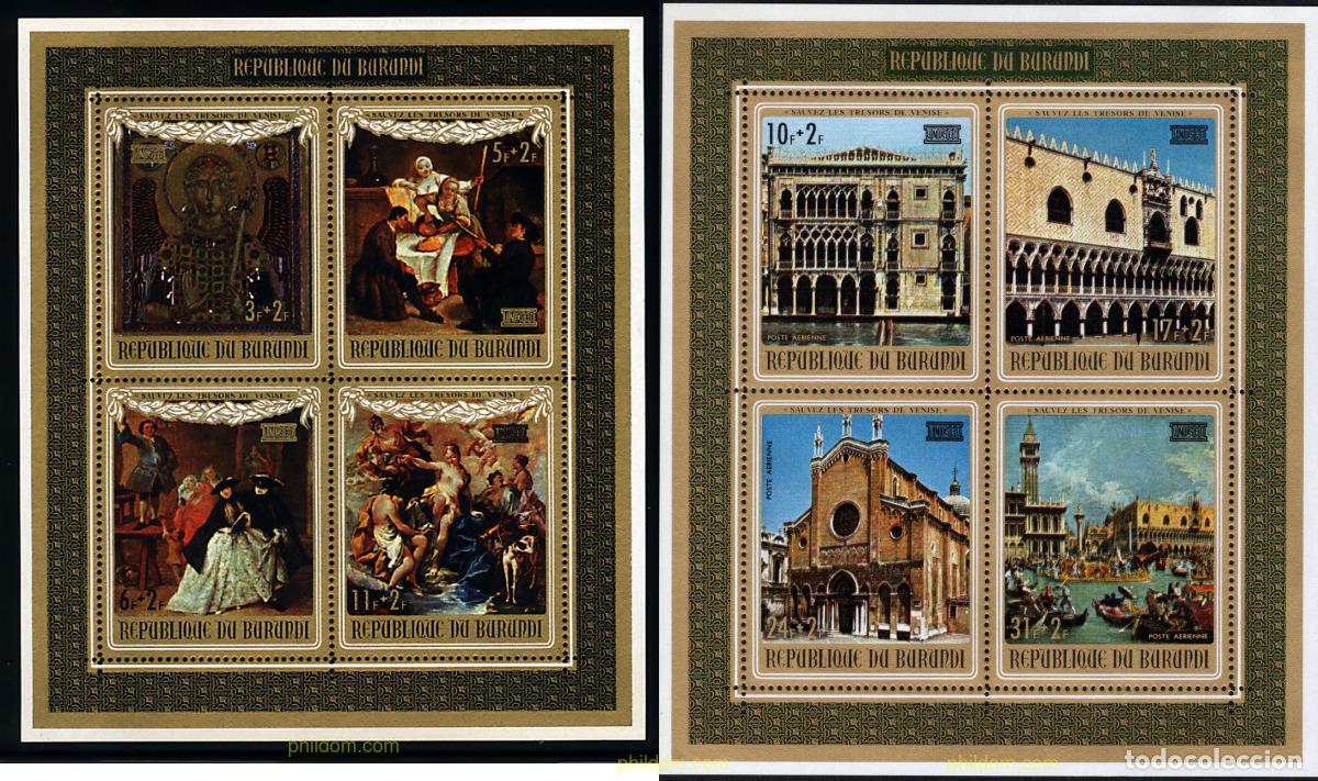 Sellos: 73447 MNH BURUNDI 1971 ACCION DE LA UNESCO