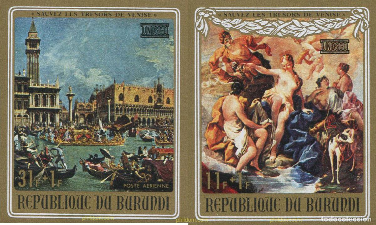 Sellos: 14757 MNH BURUNDI 1971 ACCION DE LA UNESCO