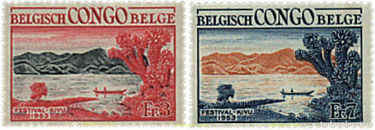 Sellos: 70464 MNH CONGO BELGA 1953 PERSONAJES DE LEYENDA