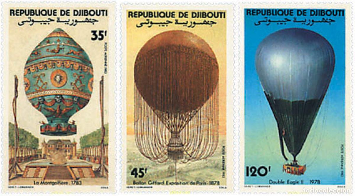 Sellos: 70628 MNH DJIBOUTI 1983 PERSONAJES DE LEYENDA