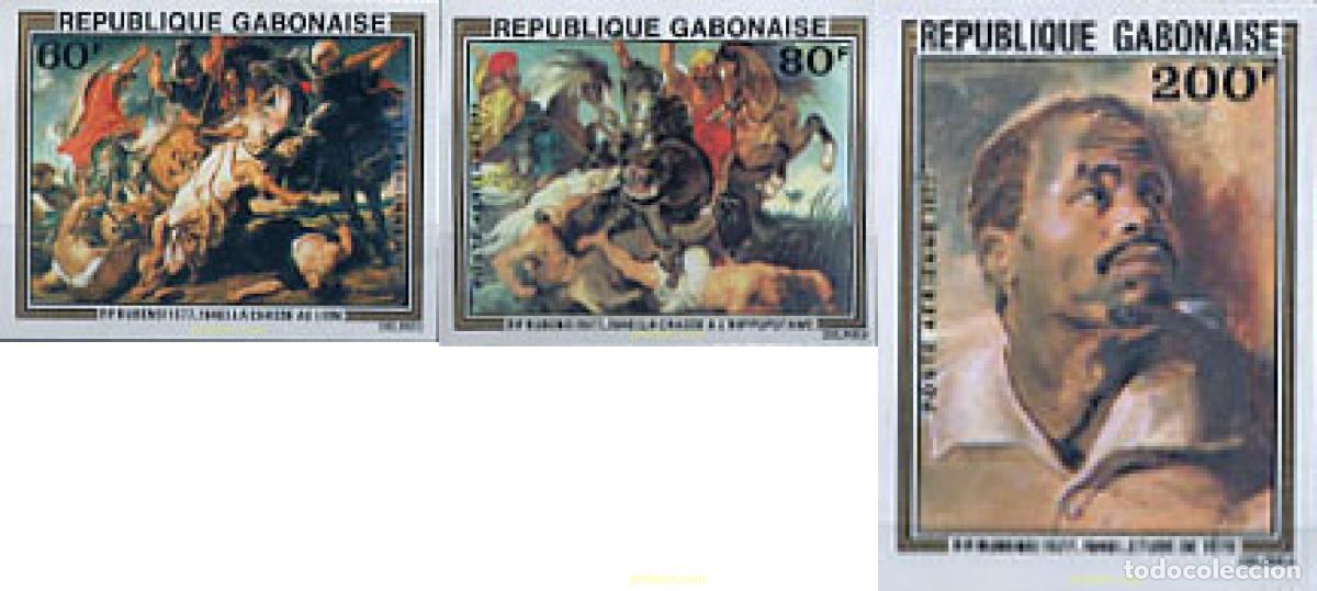 Sellos: 194447 MNH GABON 1977 RUBENS