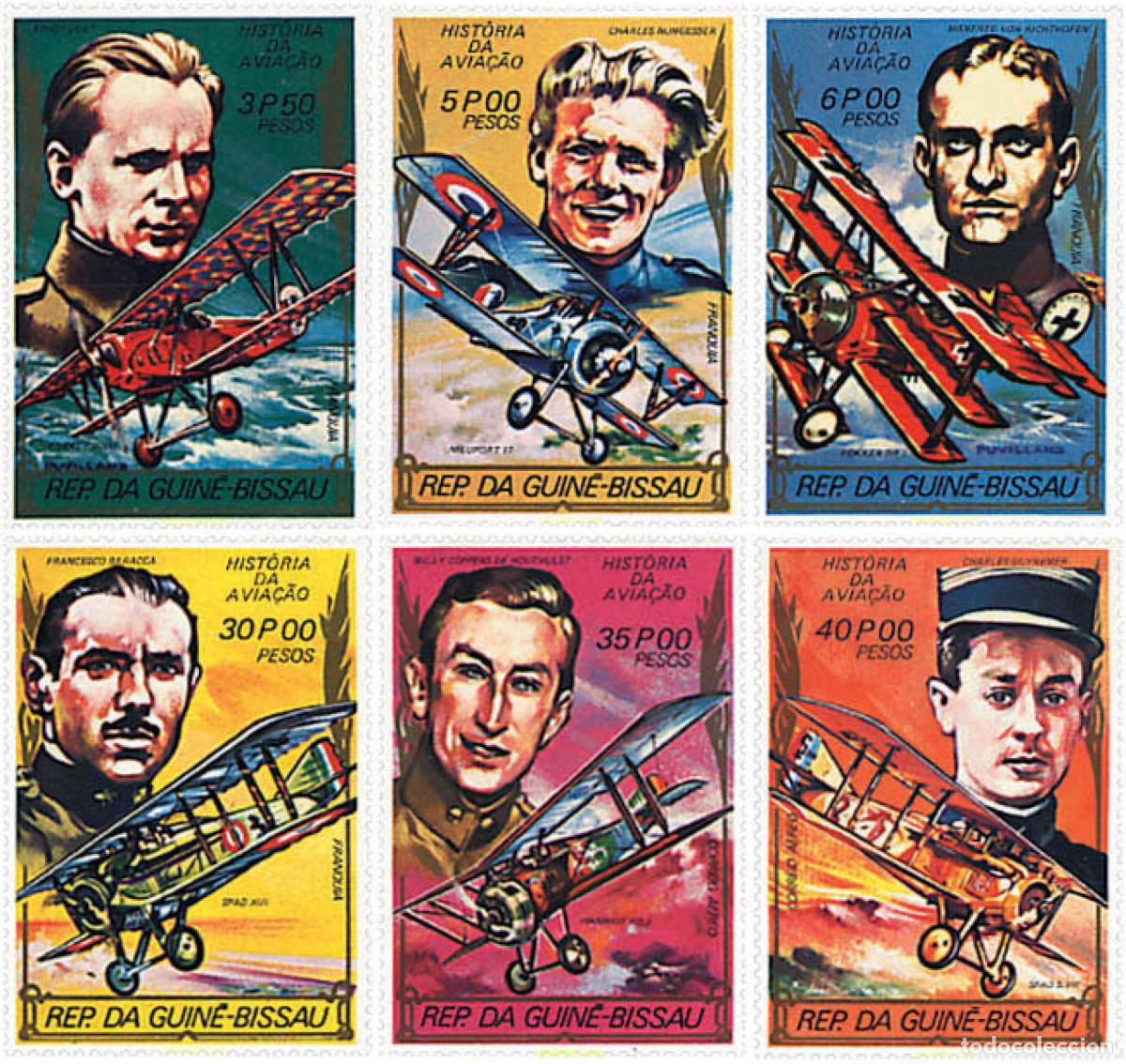 Sellos: 70844 MNH GUINEA BISSAU 1979 AVIONES
