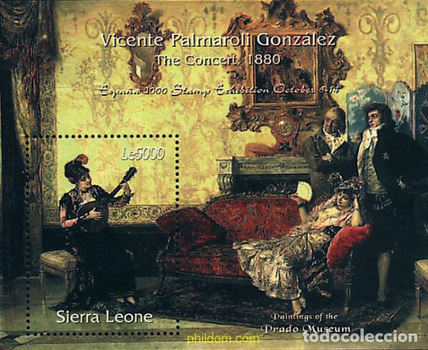 Sellos: 655738 MNH SIERRA LEONA 2000 ESPA&Ntilde;A 2000. EXPOSICION FILATELICA INTERNACIONAL