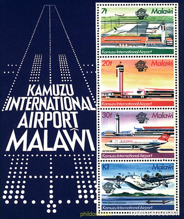 Sellos: 71179 MNH MALAWI 1983 PERSONAJES DE LEYENDA