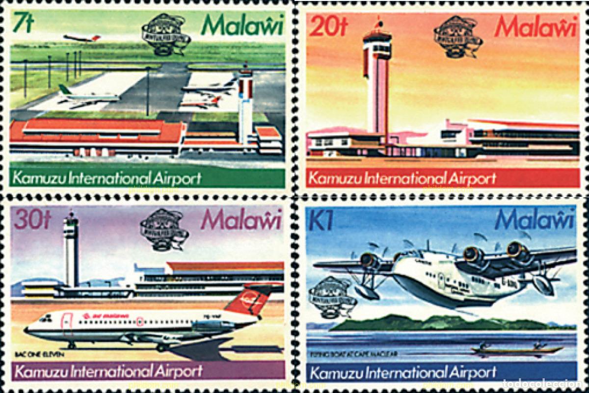 Sellos: 71178 MNH MALAWI 1983 PERSONAJES DE LEYENDA