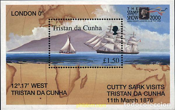 Sellos: 71406 MNH TRISTAN DA CUNHA 2000 THE STAMP SHOW 2000. EXPOSICION FILATELICA INTERNACIONAL