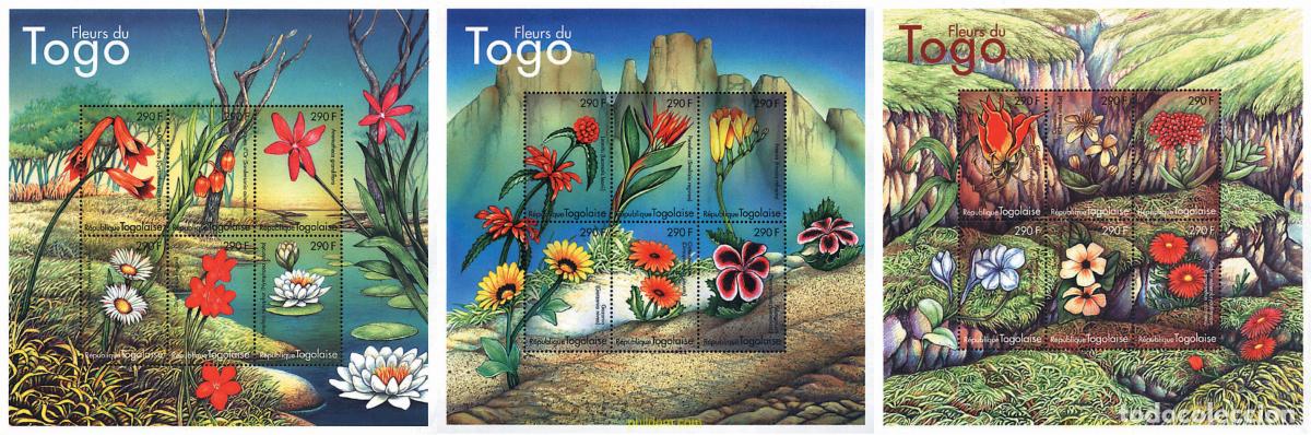 Sellos: 237168 MNH TOGO 2000 FLORES DE TOGO