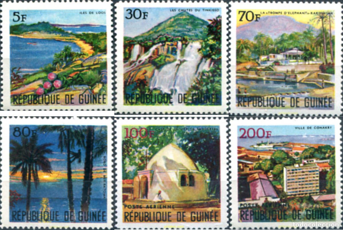 Stamps: 71690 MNH GUINEA 1967 PAISAJES