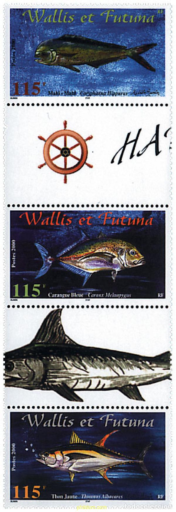 Sellos: 5148 MNH WALLIS Y FUTUNA 2000 FAUNA MARINA