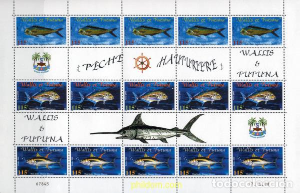 Sellos: 144411 MNH WALLIS Y FUTUNA 2000 FAUNA MARINA