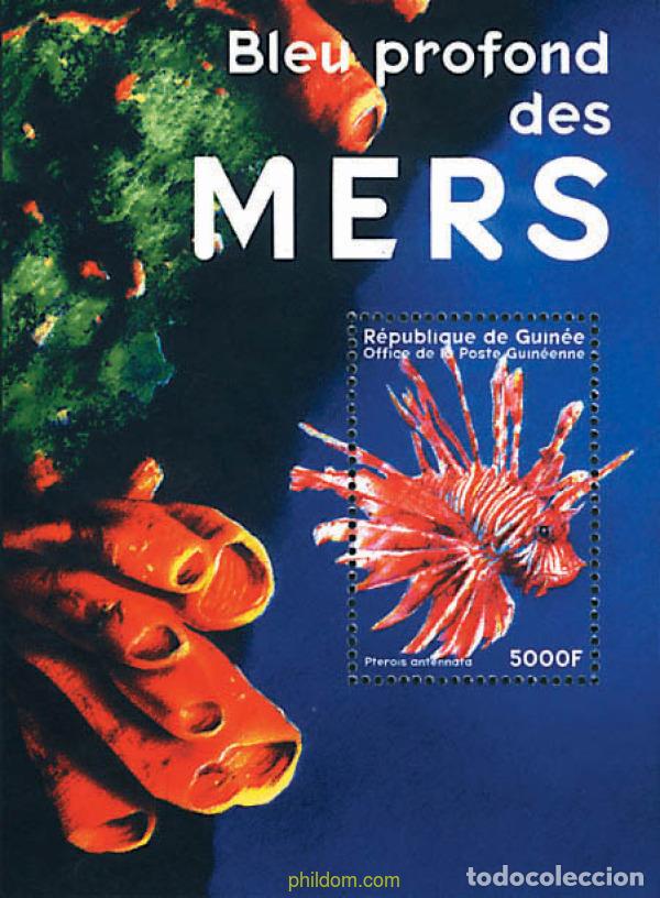 Sellos: 323741 MNH GUINEA 2001 FAUNA MARINA
