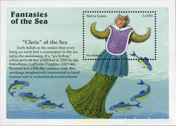 Sellos: 367791 MNH SIERRA LEONA 1996 FANTASIAS DEL MAR