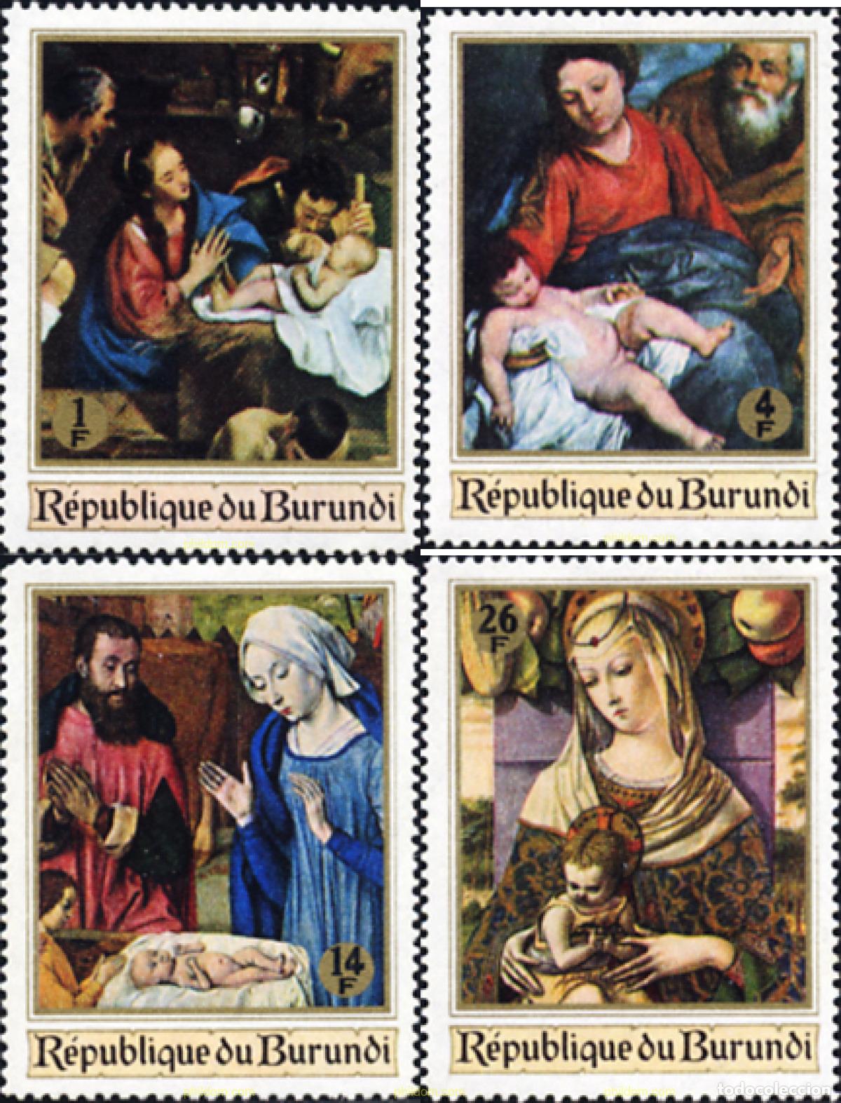 Francobolli: 73303 MNH BURUNDI 1967 NAVIDAD