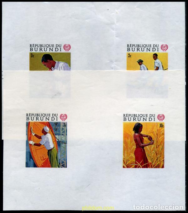 Francobolli: 202218 MNH BURUNDI 1969 50 ANIVERSARIO DE LA OIT (ORGANIZACION INTERNACIONAL DEL TRABAJO)