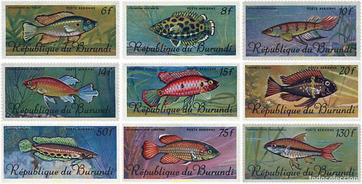 Francobolli: 73283 MNH BURUNDI 1967 PECES