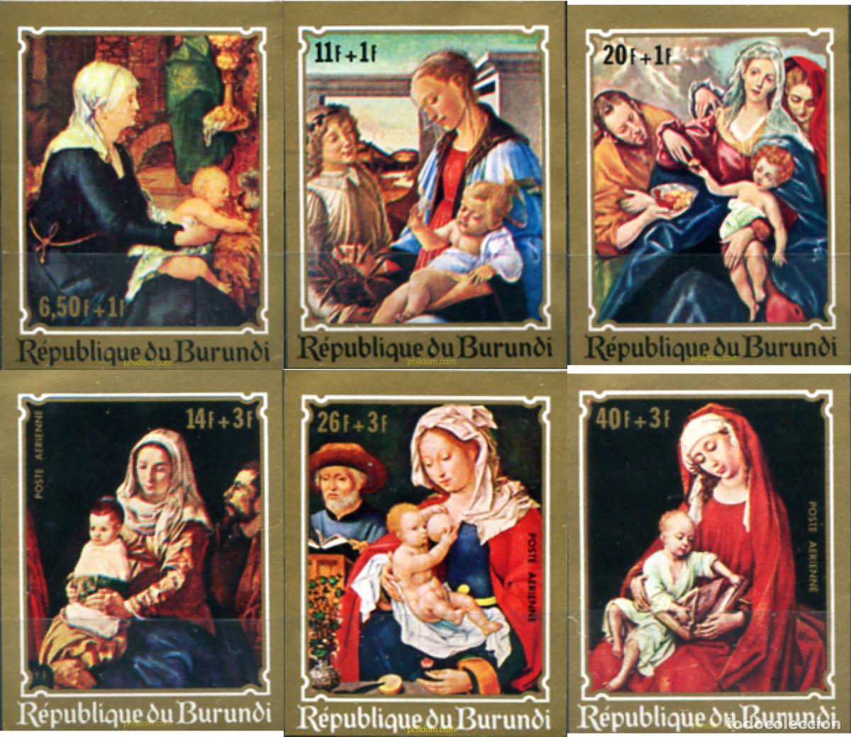 Francobolli: 14753 MNH BURUNDI 1970 NAVIDAD