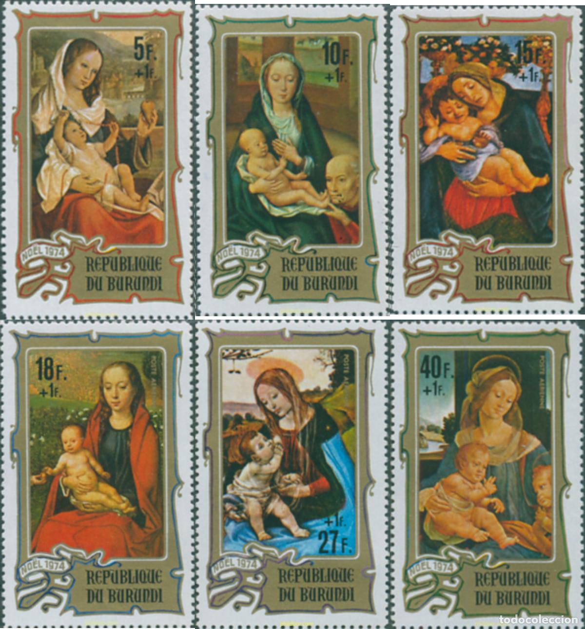 Francobolli: 73360 MNH BURUNDI 1974 NAVIDAD