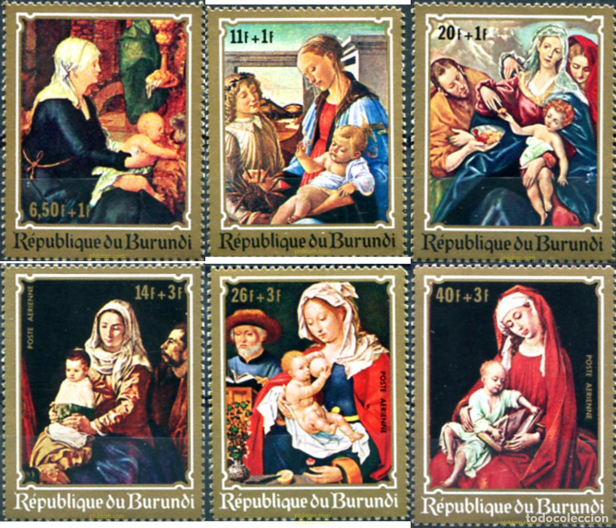 Francobolli: 73331 MNH BURUNDI 1970 NAVIDAD