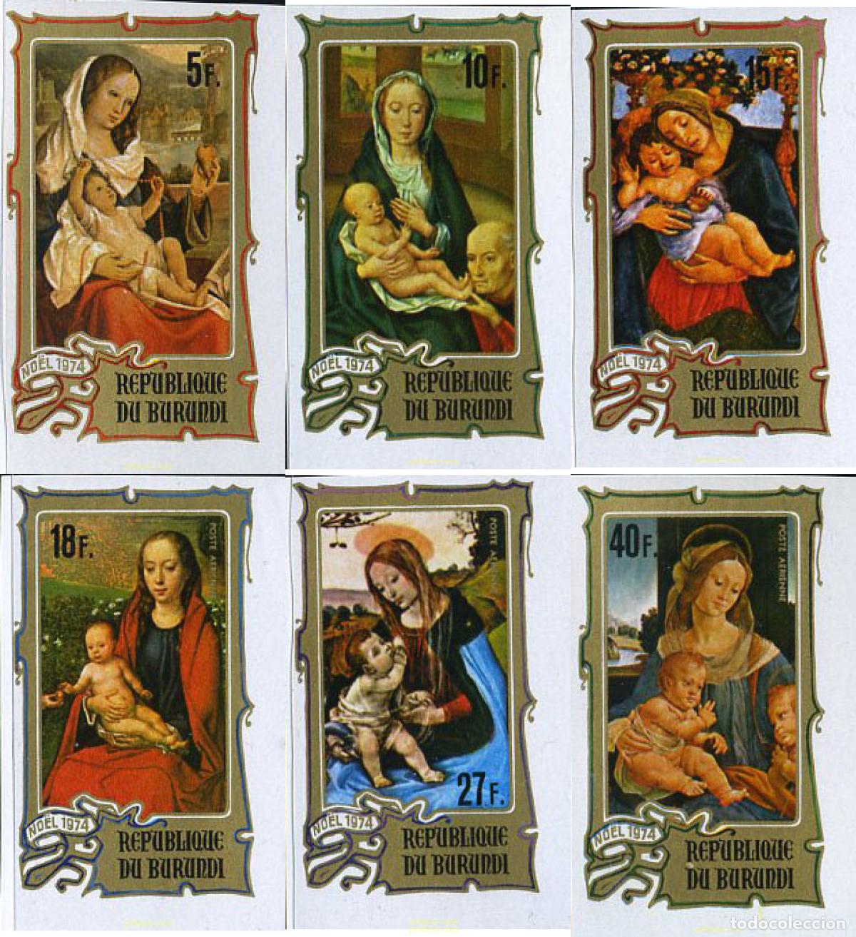 Sellos: 14777 MNH BURUNDI 1974 NAVIDAD