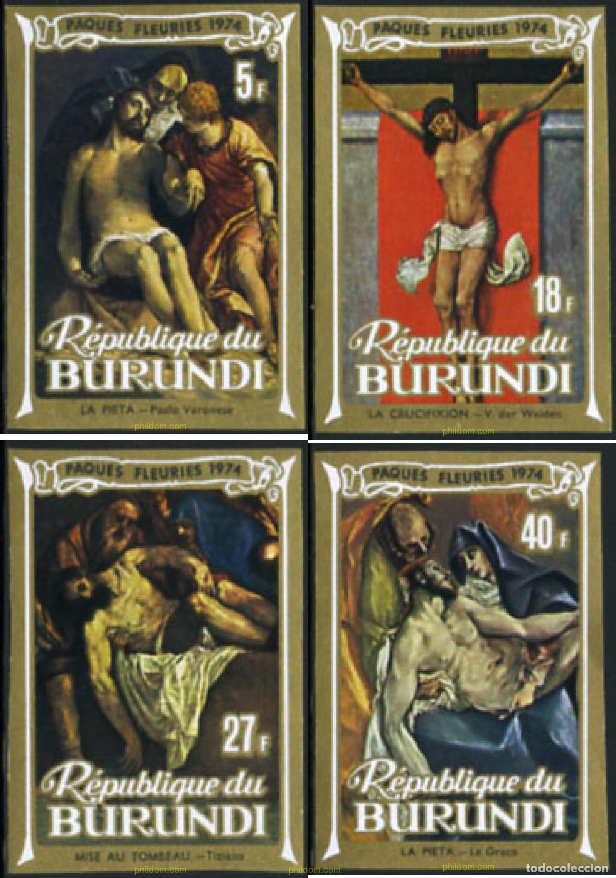 Sellos: 14775 MNH BURUNDI 1974 PASCUA
