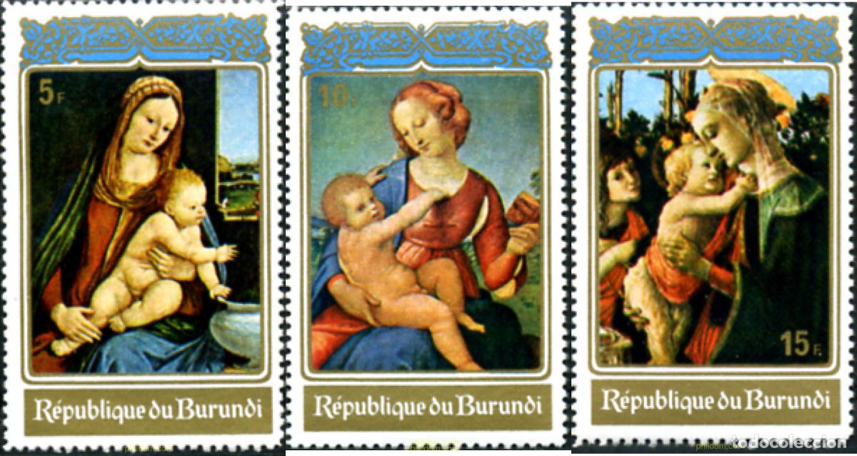 Sellos: 247354 MNH BURUNDI 1972 NAVIDAD