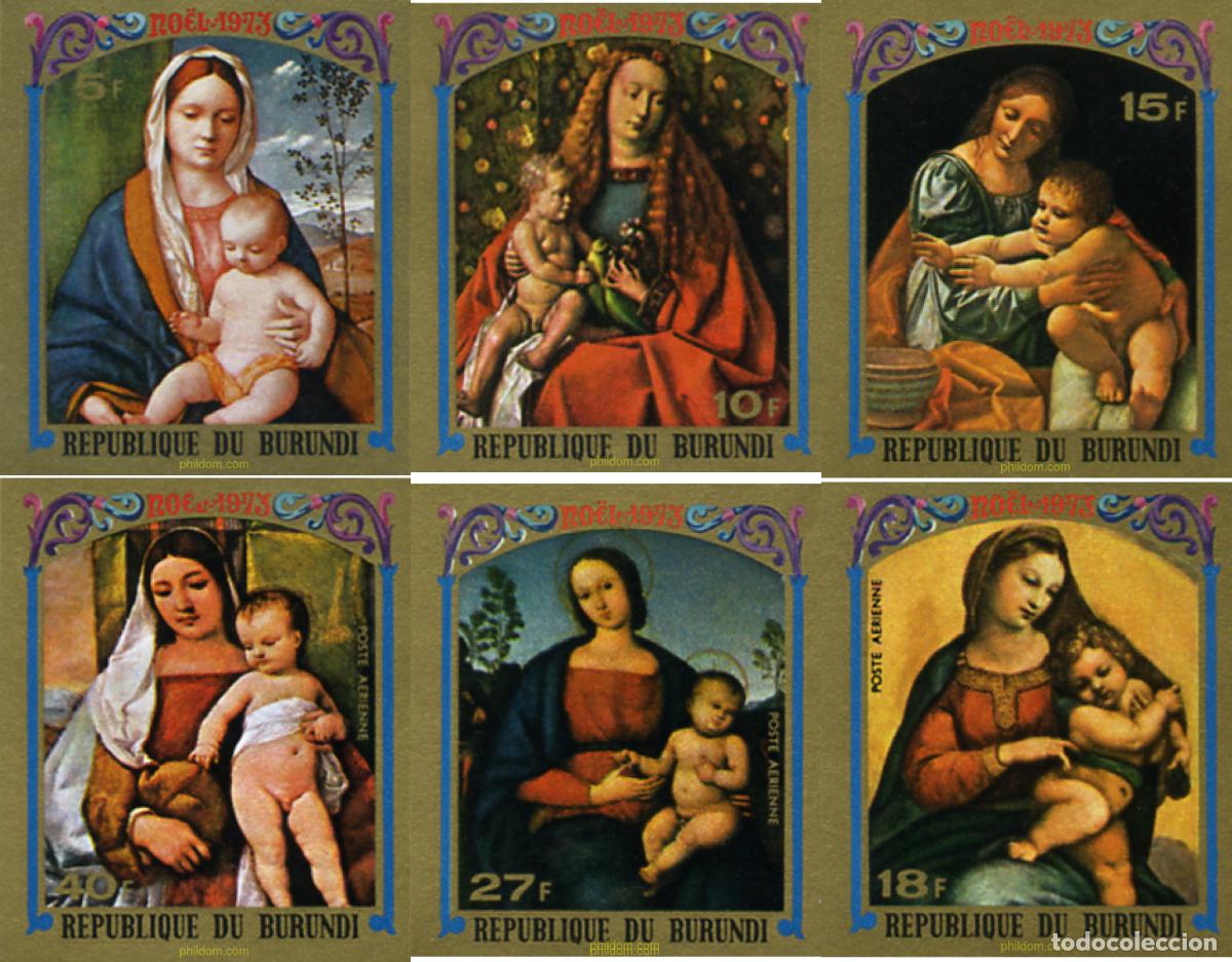 Sellos: 14770 MNH BURUNDI 1973 NAVIDAD
