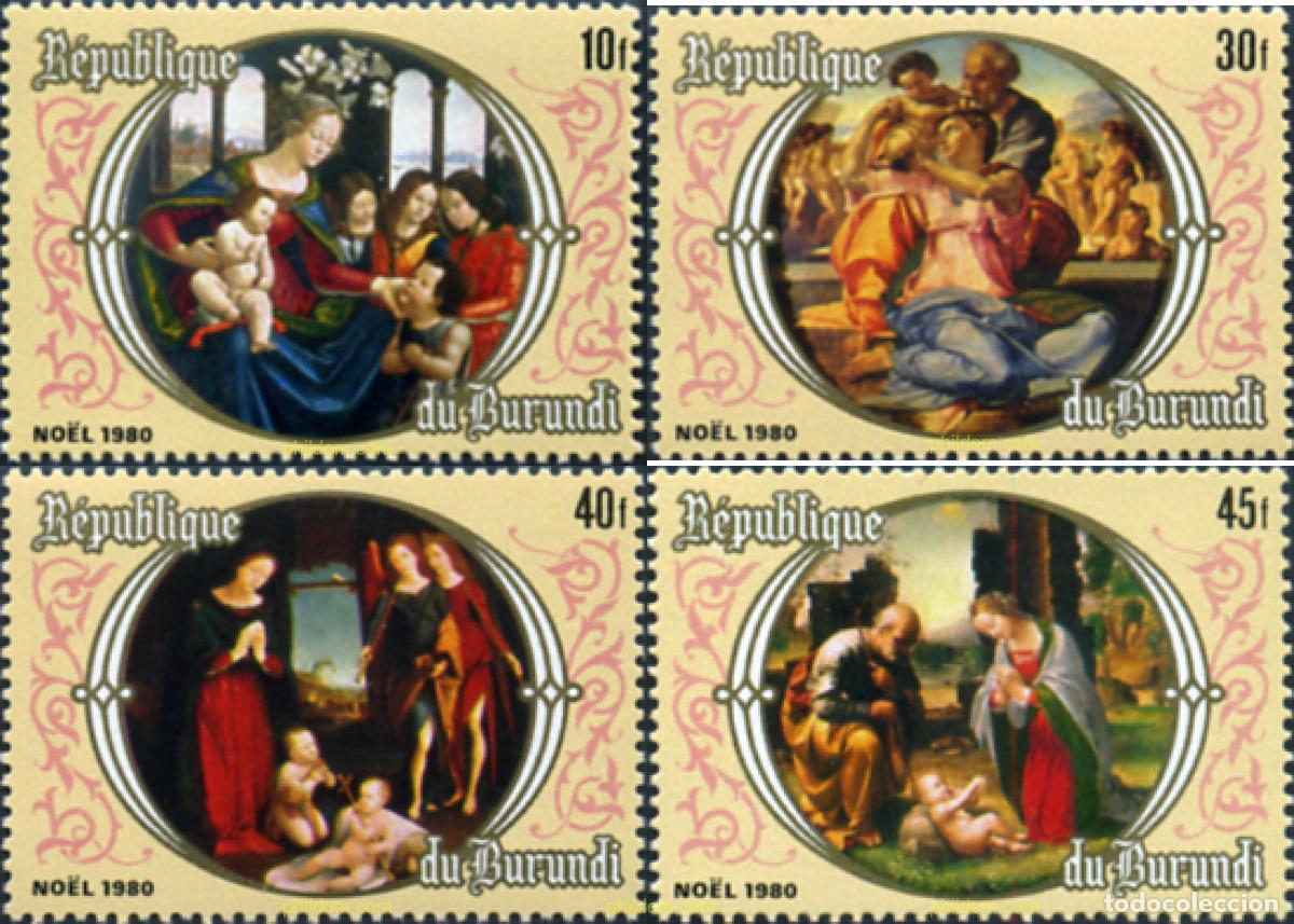 Sellos: 73411 MNH BURUNDI 1981 NAVIDAD