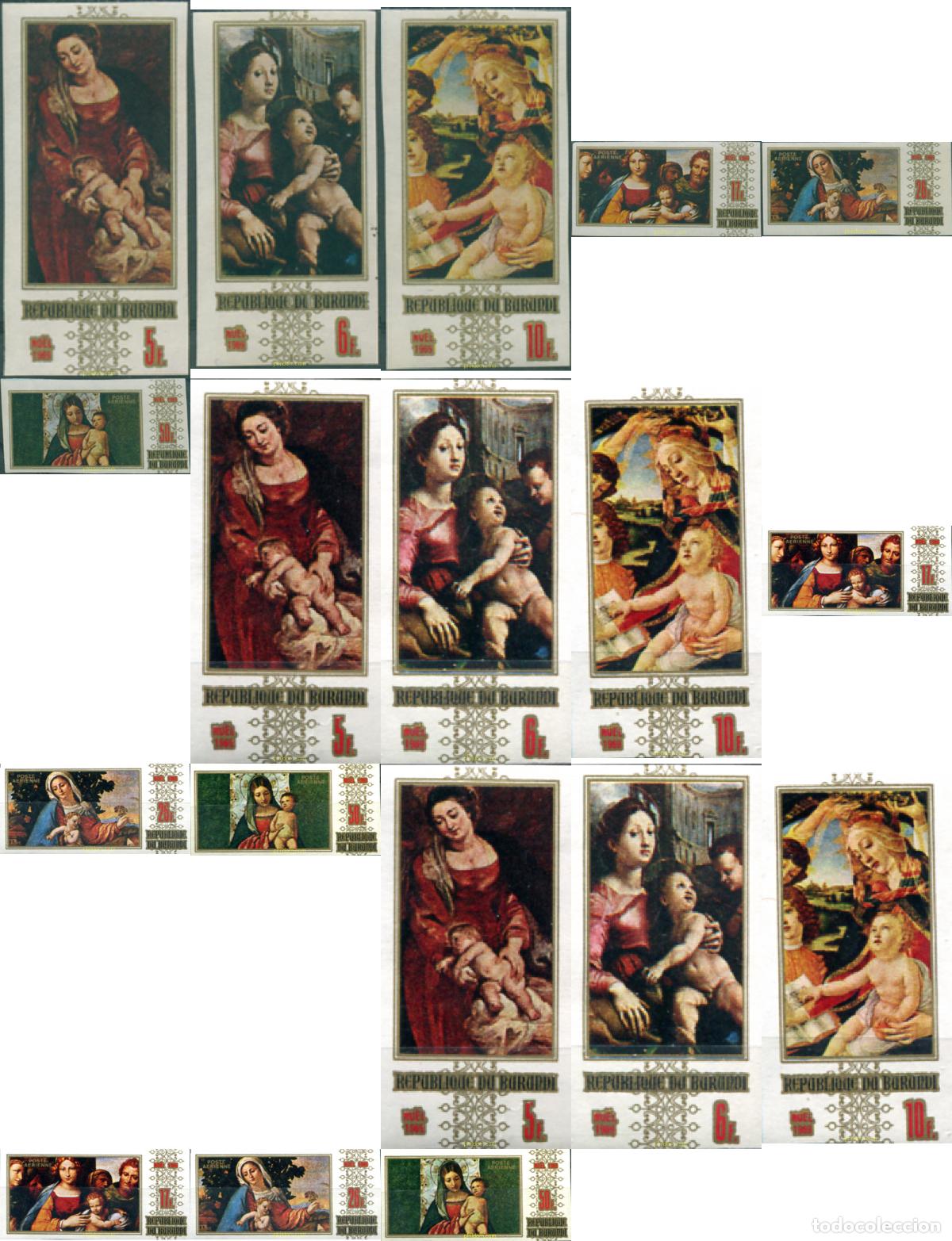 Sellos: 14747 MNH BURUNDI 1969 NAVIDAD