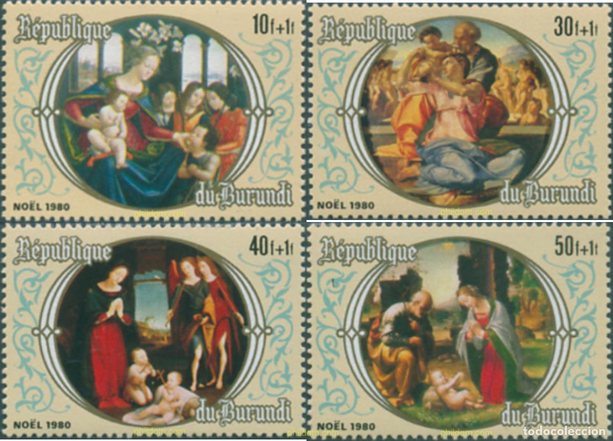 Sellos: 73412 MNH BURUNDI 1981 NAVIDAD