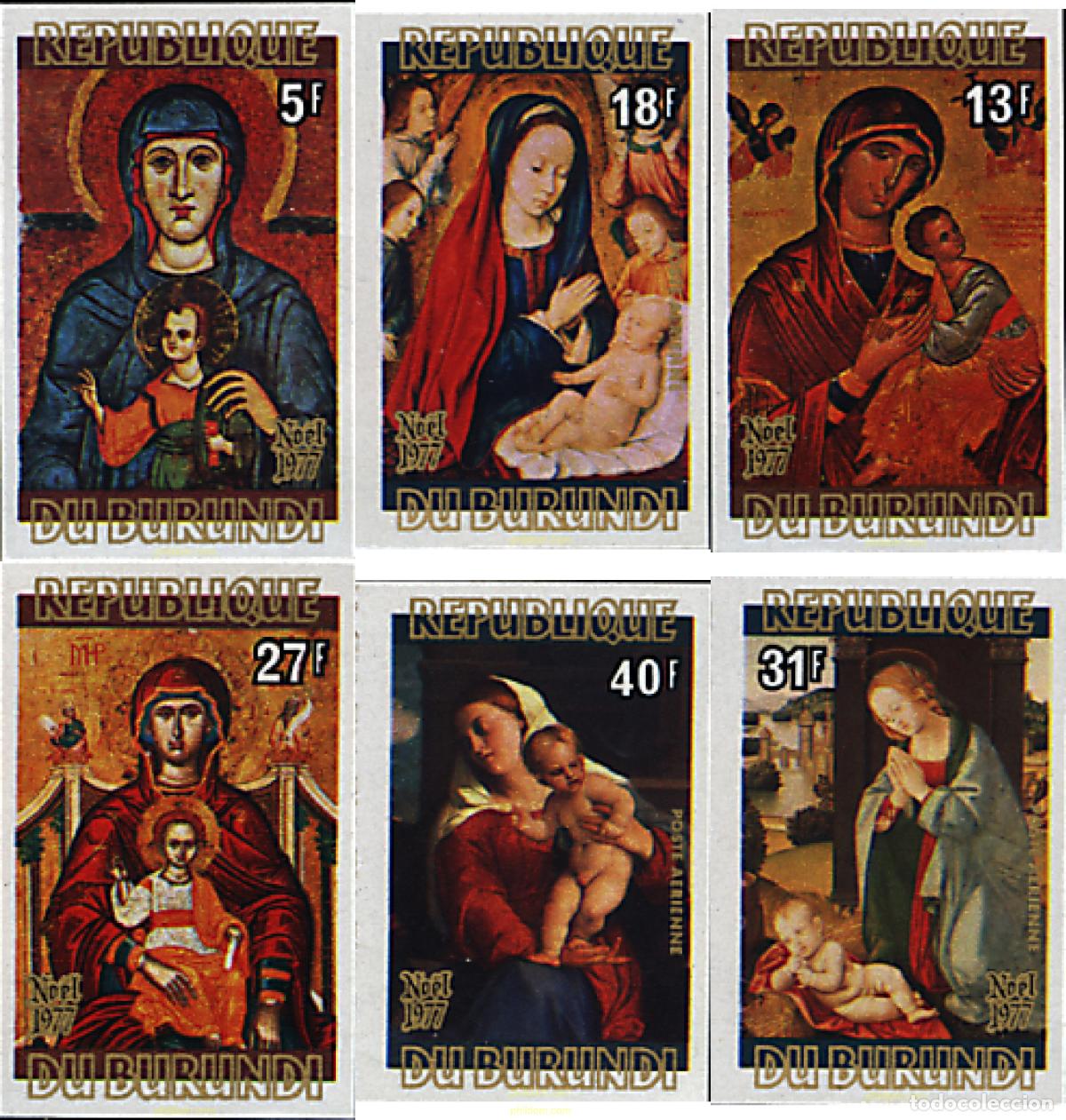 Sellos: 14787 MNH BURUNDI 1977 NAVIDAD