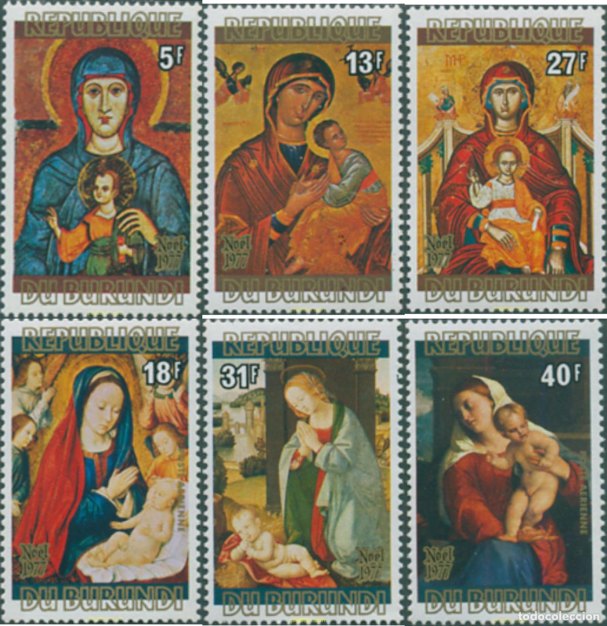 Sellos: 73375 MNH BURUNDI 1977 NAVIDAD