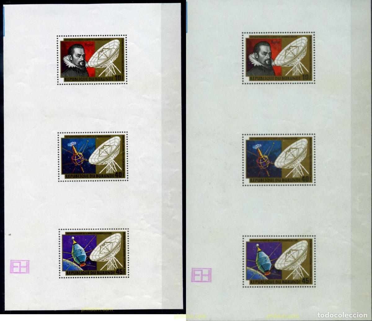 Sellos: 202435 MNH BURUNDI 1981 350 ANIVERSARIO DE LA MUERTE DE KEPLER