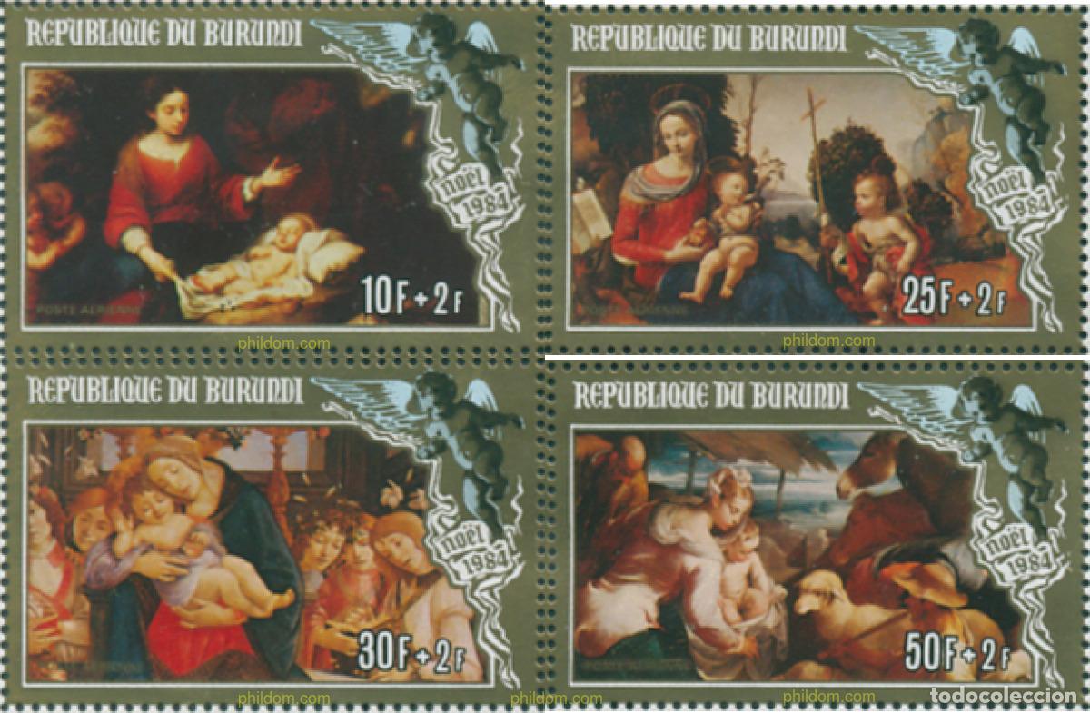 Sellos: 73419 MNH BURUNDI 1984 NAVIDAD