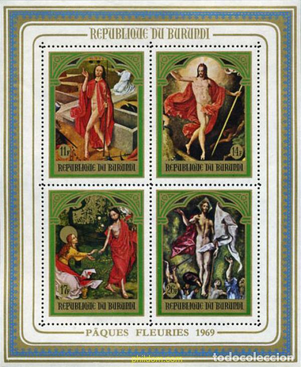 Sellos: 73433 MNH BURUNDI 1969 PASCUA
