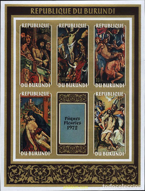 Sellos: 14846 MNH BURUNDI 1972 PASCUA