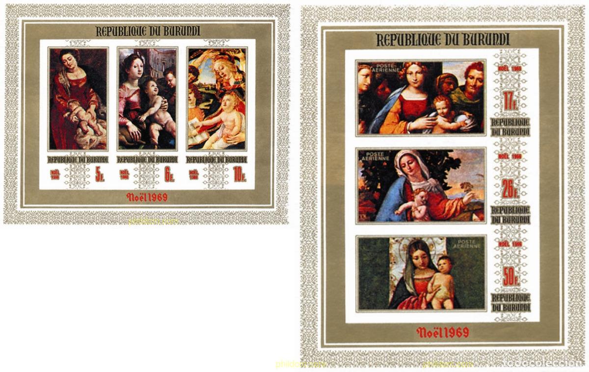 Sellos: 73434 MNH BURUNDI 1969 NAVIDAD