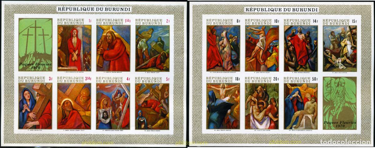Sellos: 14837 MNH BURUNDI 1970 PASCUA