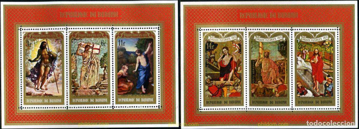 Sellos: 73444 MNH BURUNDI 1971 PASCUA
