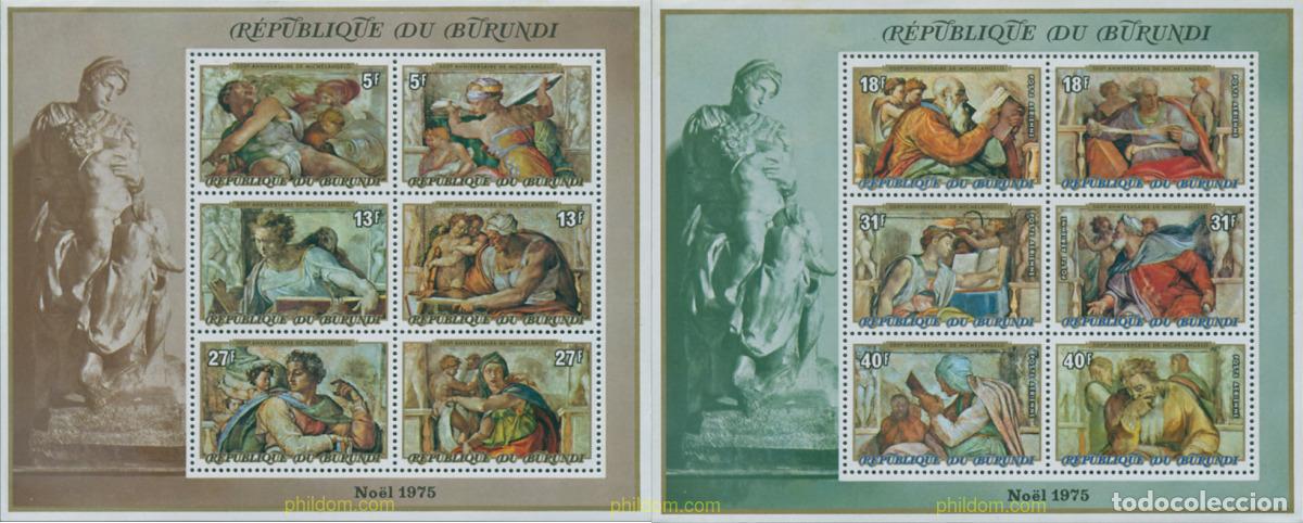 Stamps: 80668 MNH BURUNDI 1975 NAVIDAD