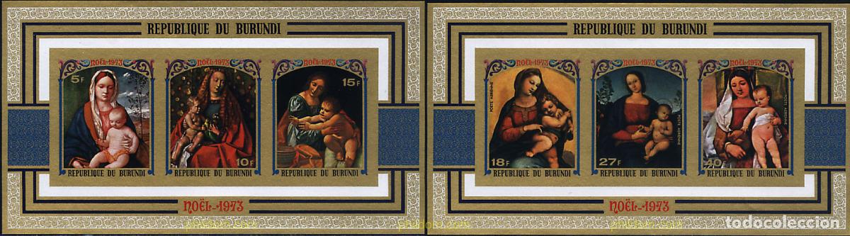 Stamps: 14853 MNH BURUNDI 1973 NAVIDAD