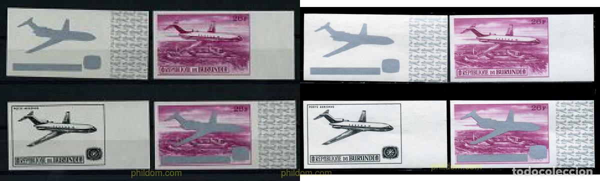 Stamps: 204183 MNH BURUNDI 1967 A&Ntilde;O INTERNACIONAL DEL TURISMO