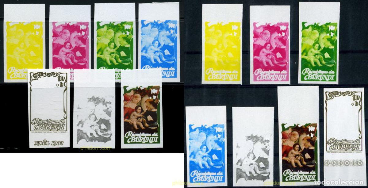 Stamps: 202436 MNH BURUNDI 1983 NAVIDAD